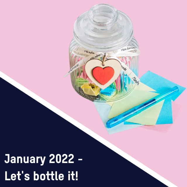 Healthier Habits – January 2022: Let’s bottle 2022!