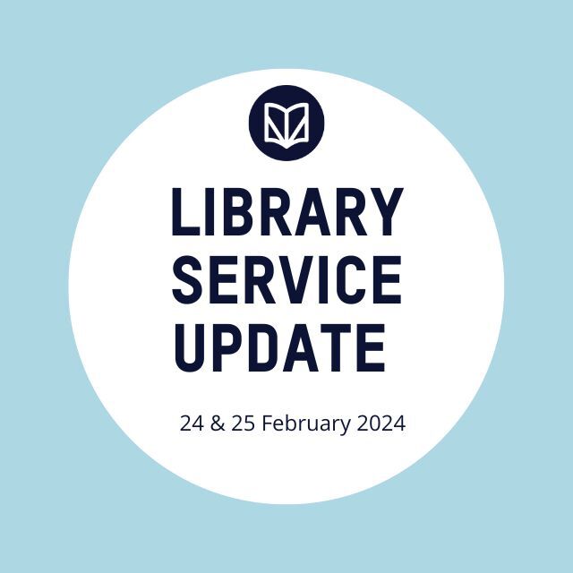 Library System Planned Outage Notice